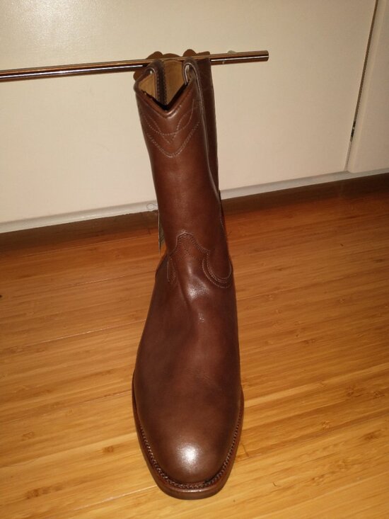 Ranch Road Leather Boots (never worn!)